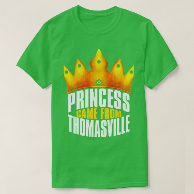 Camiseta Thomasville Georgia TShirt (Diseño del anverso)