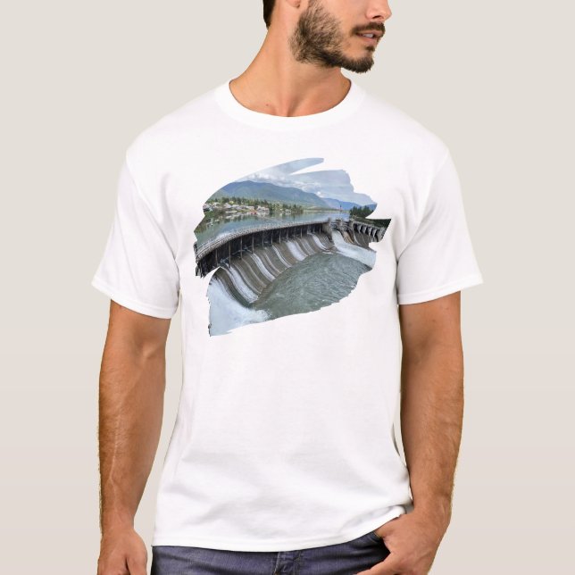 Camiseta Thompson Falls Dam (Anverso)