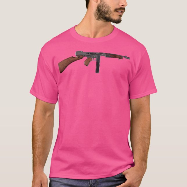 Camiseta Thompson M1A1 Submachine Gun (Anverso)