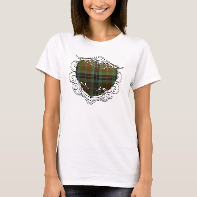 Camiseta Thomson Tartan Heart (Anverso)