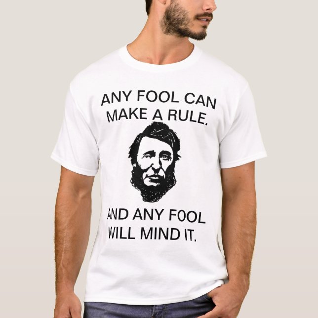 CAMISETA THOREAU (Anverso)
