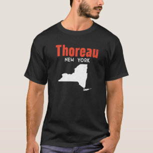 Camiseta Thoreau New York Estados Unidos Viajes Nueva York