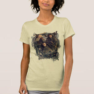 Camiseta Thorin, Kili, y gráfico de Balin