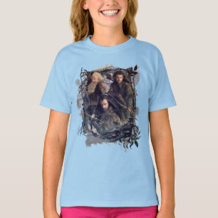 Camiseta Thorin, Kili, y gráfico de Balin