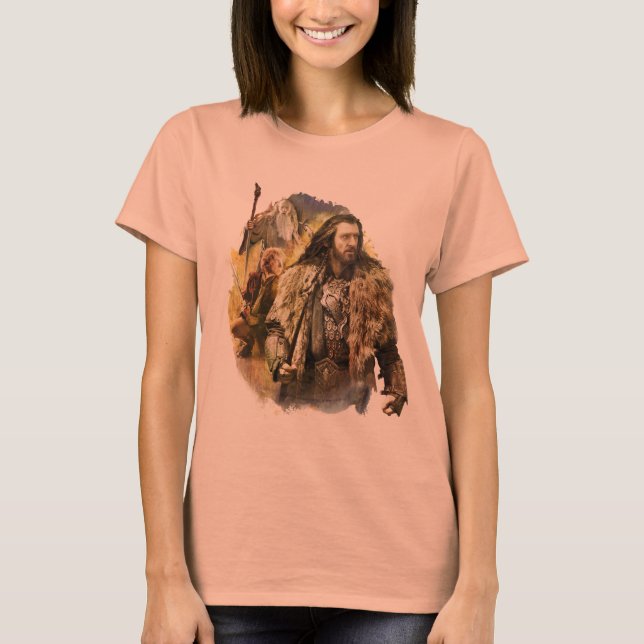 Camiseta THORIN OAKENSHIELD™, BILBO BAGGINS™, Gandalf (Anverso)