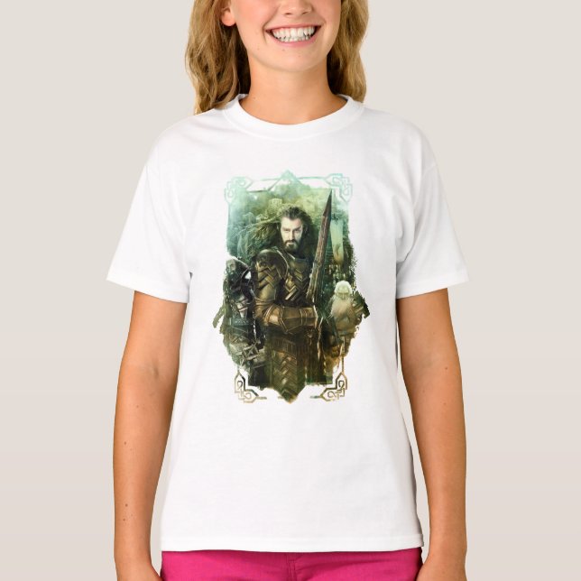 Camiseta THORIN OAKENSHIELD™, Dwalin y Balin Graphic (Anverso)