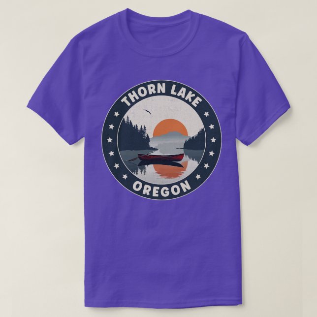 Camiseta Thorn Lake Oregon Sunset (Diseño del anverso)
