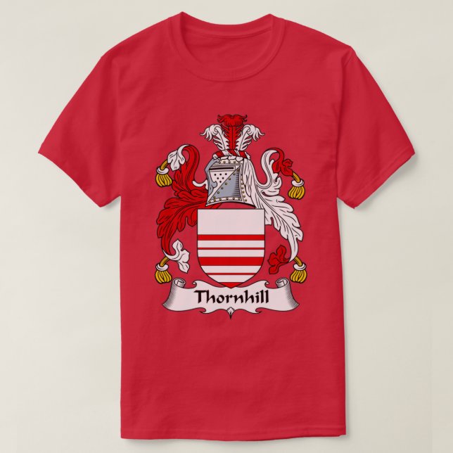 Camiseta Thornhill Coat of Arms Family Crest  (Diseño del anverso)