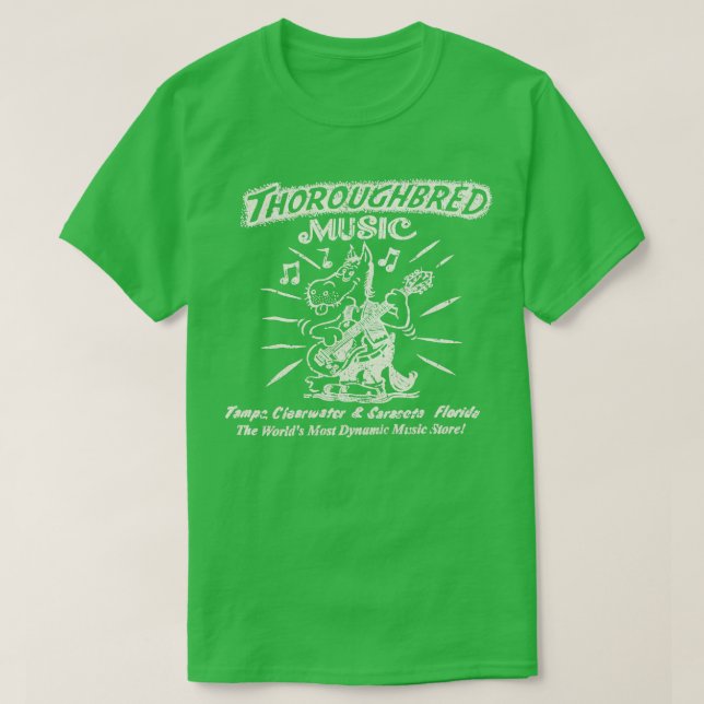 Camiseta Thoroughbred Music TShirt (Diseño del anverso)