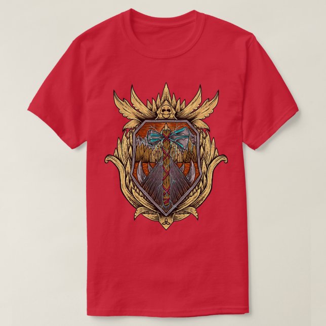 CAMISETA THORS AX 1 (Diseño del anverso)