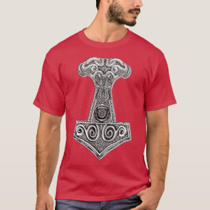 Camiseta Thors Hammer Mjolnir Viking Norse Mythology