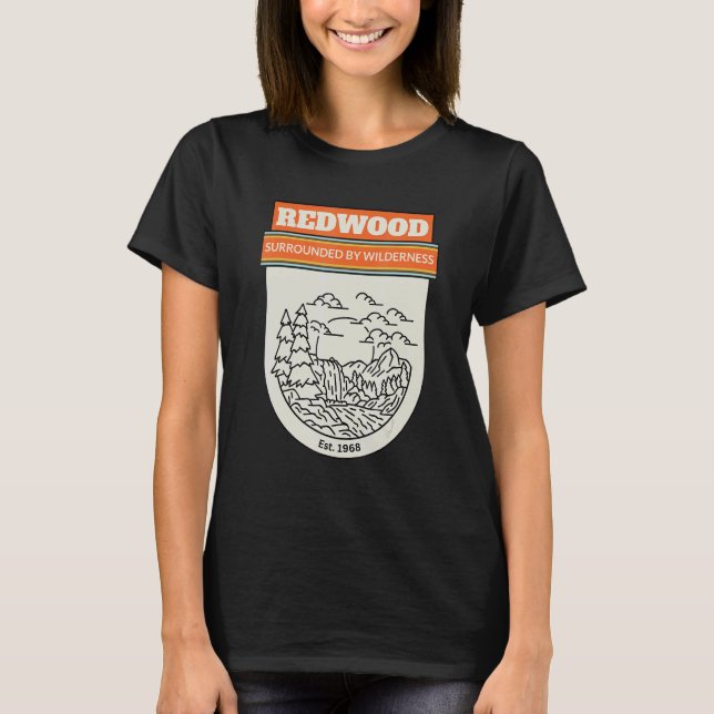 Camiseta Those Huge Trees National Park California State So (Anverso)