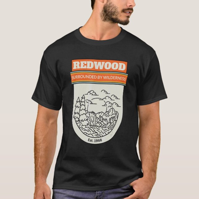 Camiseta Those Huge Trees National Park California State So (Anverso)