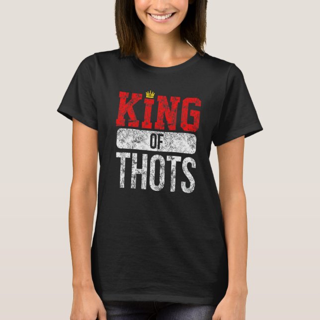 Camiseta Thot Player Thots Single Guy Bro Dating For Him  G (Anverso)