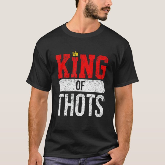 Camiseta Thot Player Thots Single Guy Bro Dating For Him  G (Anverso)