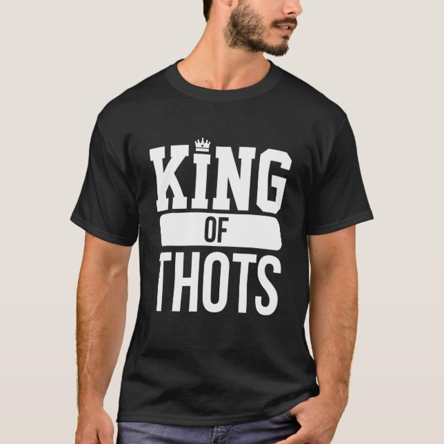 Camiseta Thot Player Thots Single Guy Bro Dating For Him  G (Anverso)