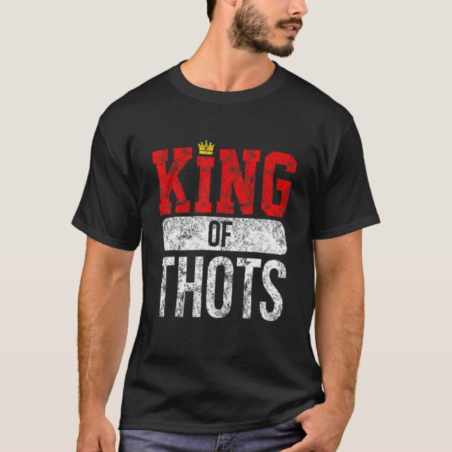Camiseta Thot Player Thots Single Guy Bro Dating For Him  G (Anverso)