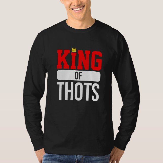 Camiseta Thot Player Thots Single Guy Bro Dating For Him  G (Anverso)