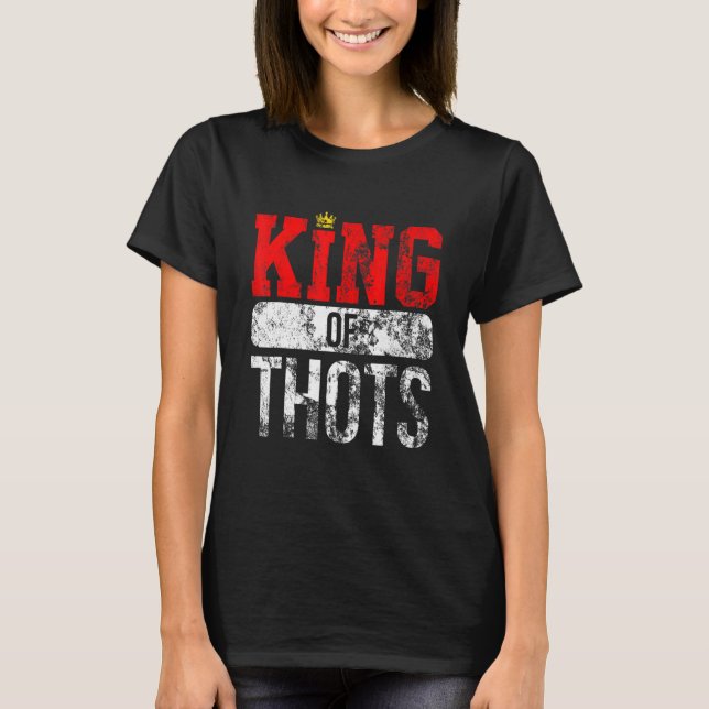 Camiseta Thot Player Thots Single Guy Bro Dating For Him  G (Anverso)