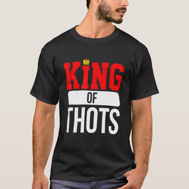 Camiseta Thot Player Thots Single Guy Bro Dating For Him  G (Anverso)