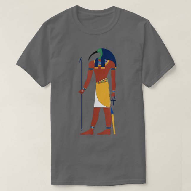 Camiseta Thoth Dios egipcio (Diseño del anverso)