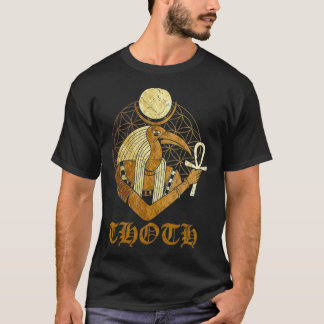 Camiseta THOTH  Egyptian God Of Moon Science And believe i 