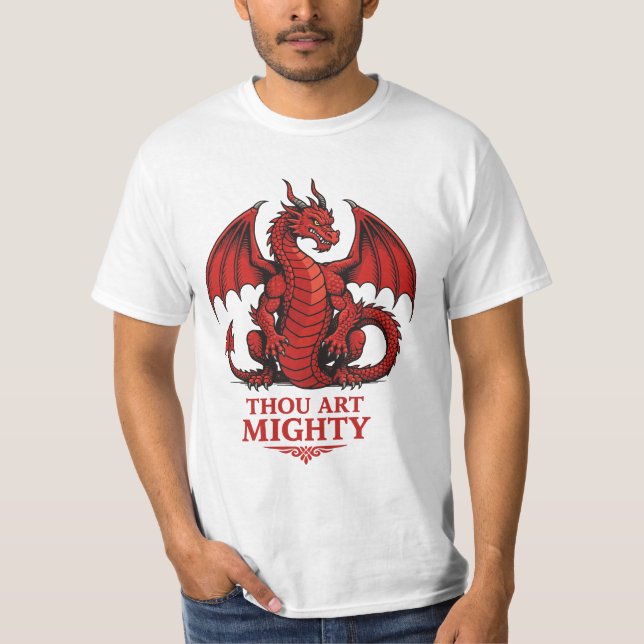 Camiseta Thou Art Mighty Match Day Motif (Anverso)