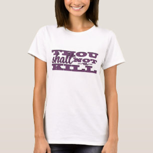 Camiseta Thou Shalt Not Kill