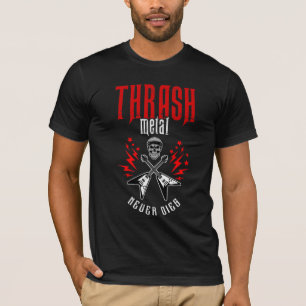 Camiseta Thrash Metalizado Never Die
