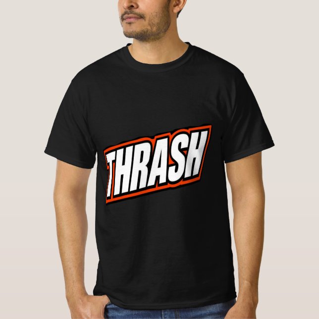Camiseta Thrash T-Shirt - Diseño inspirado en el Metalizado (Anverso)