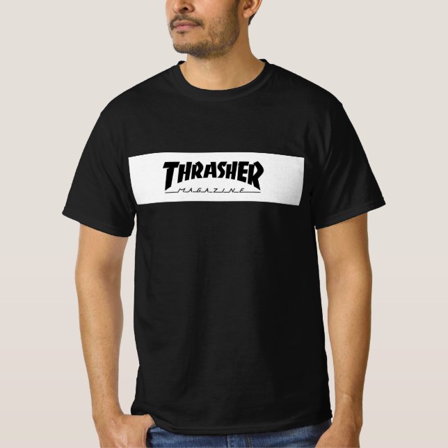 Camiseta Thrasher blanco (Anverso)