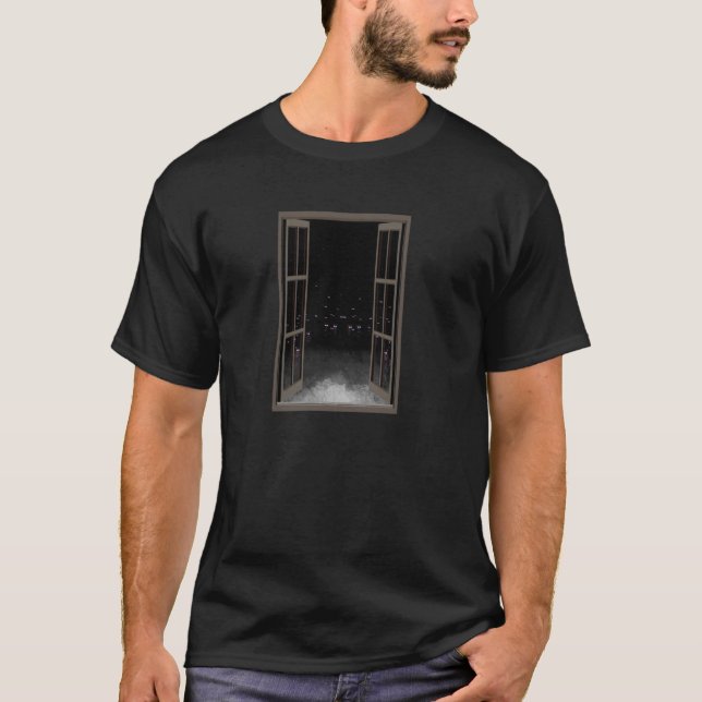 Camiseta Threadless Aidadaism Void Kitties Are Coming Graph (Anverso)