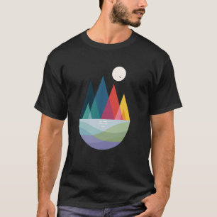 Camiseta Threadless Andy Westface Gráfico de Algún Lugar