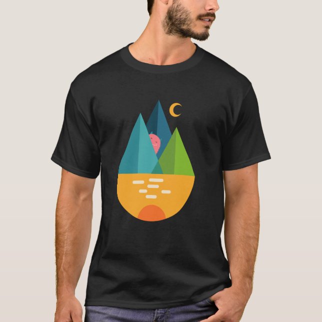 Camiseta Threadless Andy Westface Hola Gráfico (Anverso)