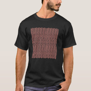 Camiseta Threadless Emeline Tejido Onda Coral Gráfico