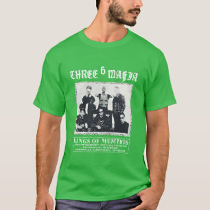 Camiseta Three 6 Mafia divertido