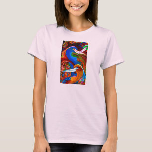 Camiseta Three beautiful herons