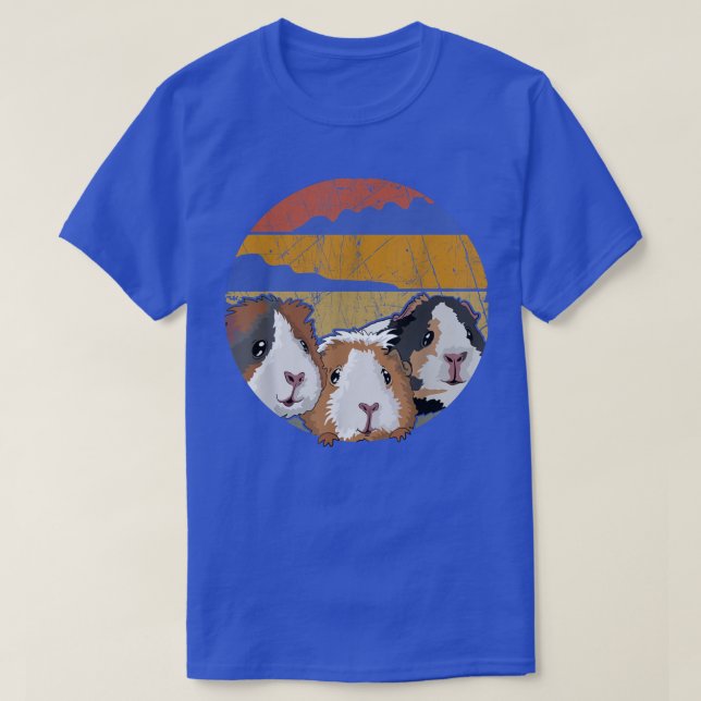 Camiseta Three guinea pigs look in  (Diseño del anverso)