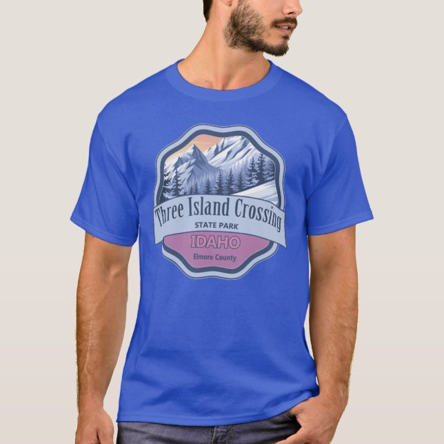 Camiseta Three Island Crossing State Park (Anverso)