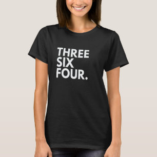 Camiseta THREE SIX FOUR Código de área 364 Bowling Green KY