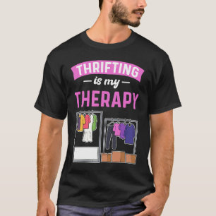 Camiseta Thrifle Es Mi Terapia Thrift Shop Thrifter Thrif