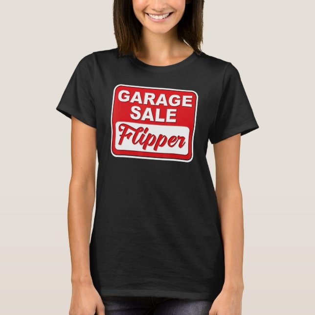 Camiseta Thrifle Retro Garage Sale Flipper (Anverso)