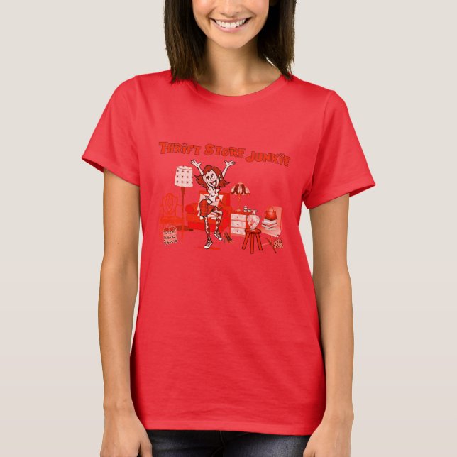 Camiseta Thrift Store Junkie (Anverso)