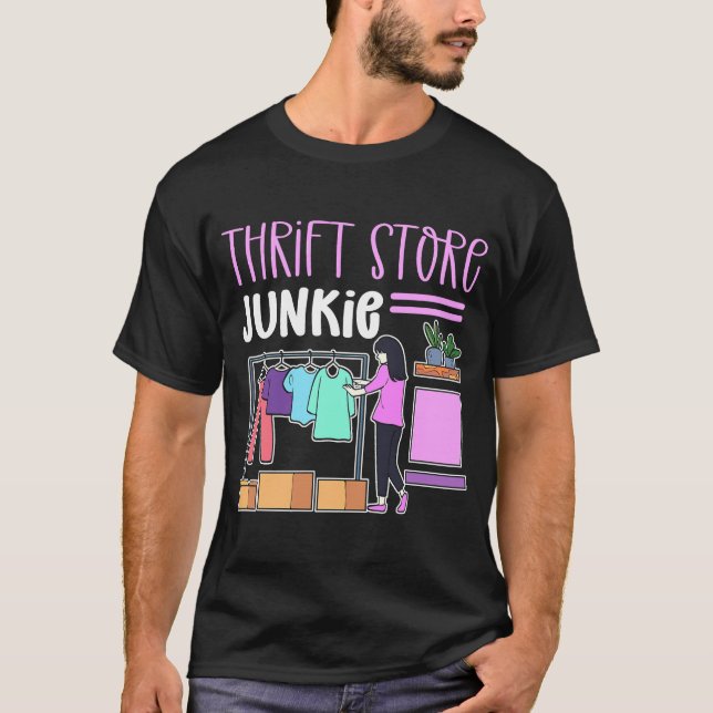 Camiseta Thrift Store Junkie Thrift Shop Thrifles (Anverso)