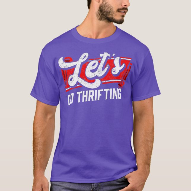 Camiseta Thrift Store  Lets Go Thrifting (Anverso)