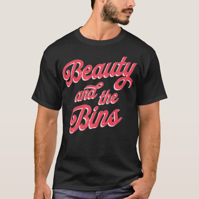 Camiseta Thrifting Beauty And The Bins Reseller Thrifter (Anverso)
