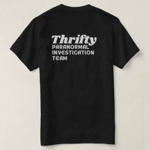 Camiseta Thrifty Paranormal Equipo de Investigación T-Shirt