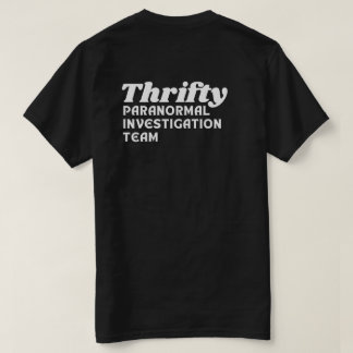 Camiseta Thrifty Paranormal Equipo de Investigación T-Shirt