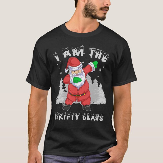Camiseta thrifty santa claus (Anverso)