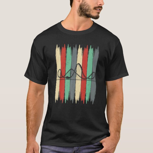 Camiseta Thrill Seeker Roller Coaster Rollercoaster Amuseme (Anverso)